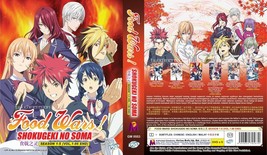 Anime Dvd~Food Wars!Shokugeki No Soma Season 1-5(1-86End)English Sub+Free Gift - £29.41 GBP