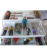 Vintage Star Trek Star Wars Figures In Tote Pezz too LQQK-Pictures!! - $13.36 CAD