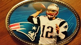 Tom Brady - Patriots - Epoxy Photo Belt Buckle  New - £13.41 GBP