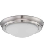 Nuvo Lighting Poke 62-514 Single Light LED Flush Mount Bowl Ceiling Fixture - £47.05 GBP