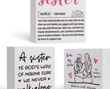 Sister Gifts from Sister Birthday Gift Ideas, Big Little Sister Gifts fr... - £21.99 GBP