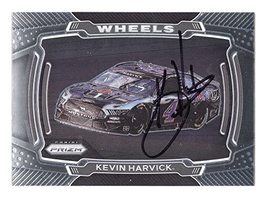 Autographed Kevin Harvick 2021 Panini Prizm Racing Wheels (#4 Mobil 1 Team) Sign - £35.20 GBP