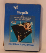 UFO 8-Track Tape The Wild The Willing and The Innocent 1981 Chrysalls Te... - £11.64 GBP