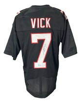 Michael Vick Unterzeichnet Eigener Schwarz pro-Style Football Trikot Bas... - £91.23 GBP