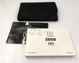 2008 Cadillac SRX Owners Manual Set with Case OEM I04B10018 - £23.32 GBP