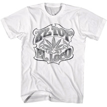 ZZ Top El Loco Men&#39;s T Shirt Marajuana Leaf Rock Band Concert Tour Merch - £21.10 GBP+