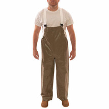 Rain Bib Overall/LG./ Tan/ Tingley/ O12008/ MAGNAPRENE /Flame Resistant - $28.45