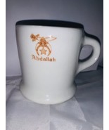 Vintage Shaving Mug Masonic Shriners Abdallah Legion James China Co Kans... - £11.76 GBP