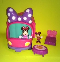 Minnie Mouse Dolls Bowtique Pet Tour Van Bed Table - $14.99