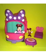 Minnie Mouse Dolls Bowtique Pet Tour Van Bed Table - £11.87 GBP