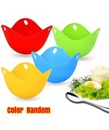 4x Silicone Egg Poacher Poaching Pods Pan Poached Cups Moulds For Kitchen - $16.09 CAD