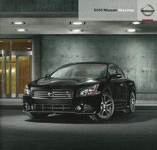 2010 Nissan MAXIMA sales brochure catalog 2nd Edition US 10 3.5 S SV 4DSC - £6.39 GBP