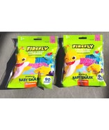 Firefly Flossers for Kids 3+ Years Oral Hygiene Teeth 2 Pks  9O Baby Sha... - $9.50