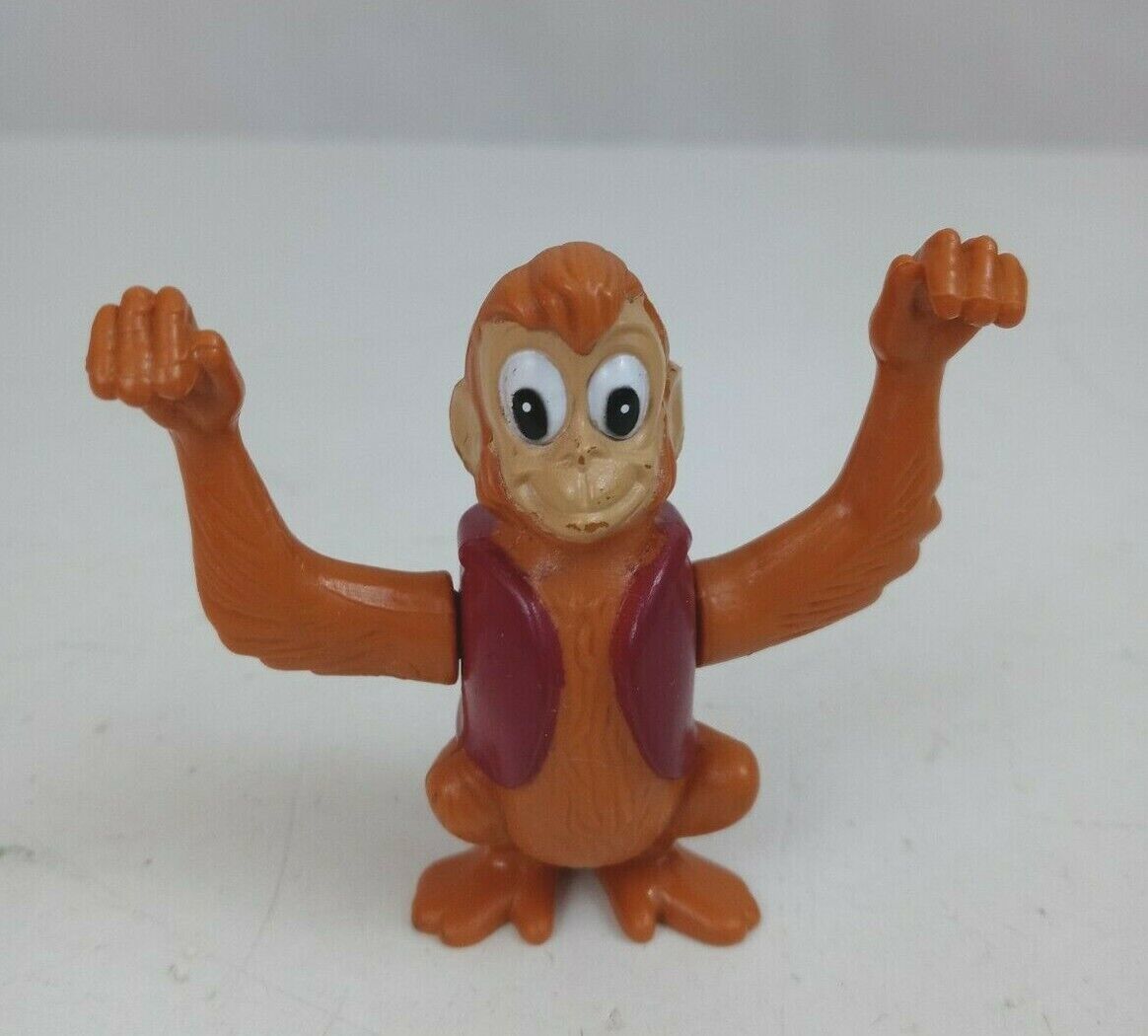 Primary image for Vintage 1992 Disney Aladdin's Abu Monkey Wind Up  Burger King Toy