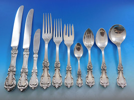 Burgundy by Reed & Barton Sterling Silver Flatware Set 12 Service 129 Pcs Dinner - £6,962.33 GBP