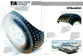 1981 BF Goodrich Radial Tires Maxda RX7 RX-7 2 Page Vintage Print Ad Wal... - $10.97