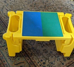 Table Toys Lapper Portable Foldable Play Table Lego Storage Vintage 1992 - £19.32 GBP