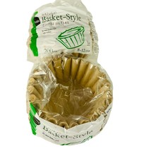 200 Count Natural Basket Style Coffee Filters 8 to 12 Cups u - $14.99