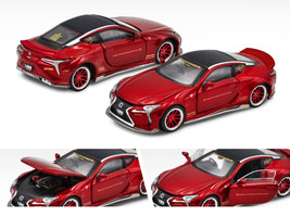 Lexus LC500 LB Works RHD Right Hand Drive Red Metallic w Carbon Top Graphics Lim - £18.95 GBP