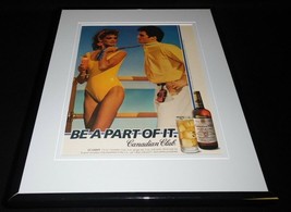1985 Canadian Club Whisky Framed 11x14 ORIGINAL Advertisement - £27.62 GBP