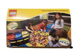 LEGO Bricks Travel Storage Organizer Tote Building Blocks Toy Play Mat Z... - £53.23 GBP