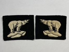 1940-42, British, 49th West Riding Infantry Division, Polar Bears, Matched Set - $135.00