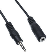 3.5mm Stereo Extension Cable, 3.5mm Male to 3.5mm Female, 12 foot - £11.57 GBP