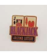 Arizona Lottery Blackjack Cards Vintage Collectible Lapel Hat Pin Tie Tack - £10.95 GBP