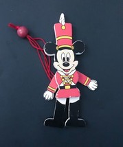 Vintage Disney Marching Band Mickey Mouse Mini Hinged Wood Puppet Marion... - £7.79 GBP