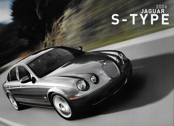 Primary image for 2006 Jaguar S-TYPE sales brochure catalog US 06 3.0 4.2 R V8 VDP