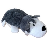 Flip A Zoo Reversible Plush Stuffed Animal Toy Asher Husky And Poppi Polar Bear - £7.74 GBP