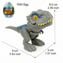 Finger Dinosaur Tricky Tyrannosaurus Model - gray egg - £8.68 GBP