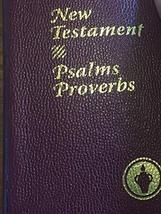 Gideons New Testament Psalms Proverbs ESV [Imitation Leather] Gideons - £14.22 GBP