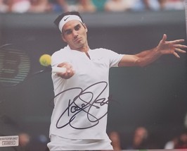 VTG Roger Federer Rare Authentic Hand Signed Autographed 8x10 Direct COA GOAT - £96.20 GBP