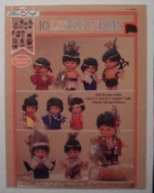 10 Little Indians (Craft Book) [Pamphlet] Fibre-Craft Materials Corp - £3.65 GBP