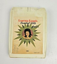 Loretta Lynn Greatest Hits 8 Track Tape Cartridge Decca S103316 Untested - £5.18 GBP