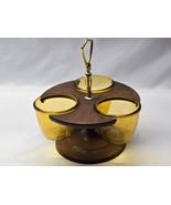 Vintage WESTBEND THERMO-SERV Relish Sauce Condiment Set - MCM Retro Cups... - $316.76 MXN