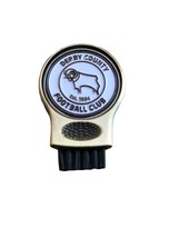 Derby County Fc Gruve Cl EAN Er And Golf Ball Marker. Groove Cl EAN Ing Brush - £19.48 GBP