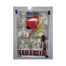 HUE LEWIS &amp; THE NEWS Heart of Rock&#39;n Roll Music Band Poster - $18.11