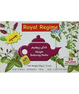 4 boxes Royal regime herbal tea - 100 bags - $25.00