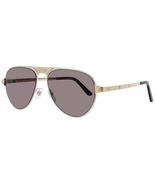 CARTIER CT0533S-001 Sunglasses Sun Glasses 001 SILVER Authentic New S8mm - $1,536.08
