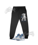 SML Sweatpants for 1 Mid True Blue Cement Shadow Grey 3 Low High Dunk Ai... - £42.36 GBP