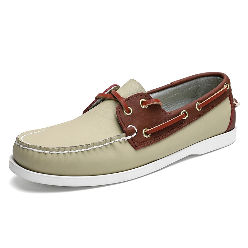 Luxury Brand Men&#39;s Shoes New Lightweight Breathable Boat Shoe For Men Ca... - $70.23