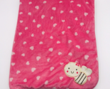 Carter&#39;s Bee Baby Blanket Hearts Pink Valentine Satin Trim Just One You - £27.51 GBP