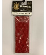 Brine Lacrosse Hard Mesh Restringing Piece, Red - $10.88 CAD