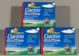 Childrens Claritin Chewables 60 tablets, 3 Pack, Exp 11/2024 - $49.95