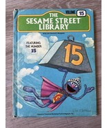 The Sesame Street Library Vol 15 Featuring the Number 15 Hard Cover 1979... - £3.39 GBP