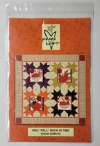 Pieces From My Heart 2007 Panel Quilt Pattern #352 Fall Back In Time 92&quot;... - £7.88 GBP