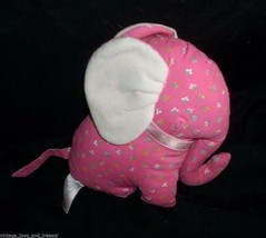 8" Vintage Pink Flower Baby Ella Elephant Avon Stuffed Animal Plush Scented Toy - $17.10