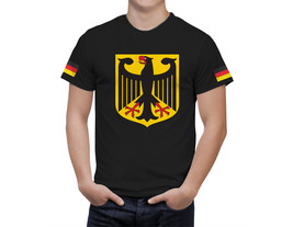 Germany T-shirt Proud Germany Flag Coat of Arms  Fan Sport T-Shirt Gift - £25.69 GBP